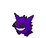 A sprite edit of Bach based on Gengar's box sprite.