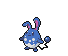 A sprite edit of Lizst based on Azumarill's box sprite.